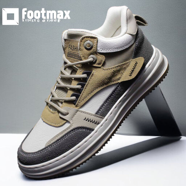 Men sneaker for casual long last converse lace style shoes - footmax