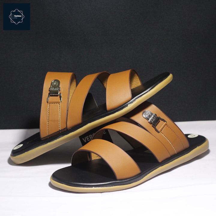 Slipper sandals leather - footmax (Store description)