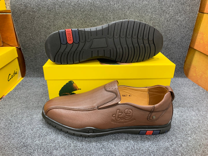 Pure leather casual shoes - footmax (Store description)