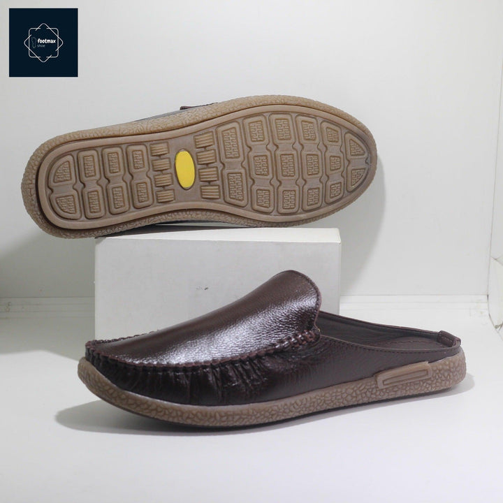 Leather half shoes for men - footmax (Store description)
