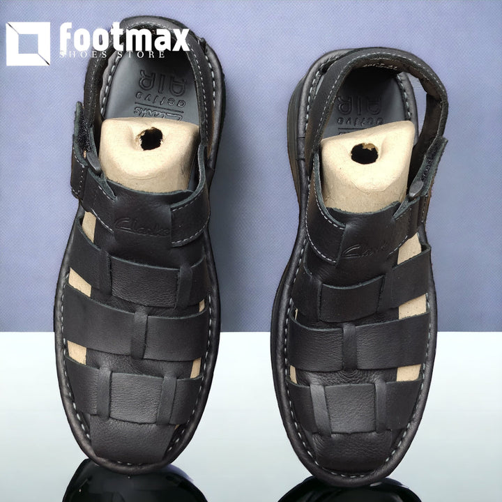 Vietnam leather sandals for men - footmax