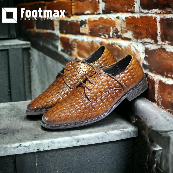 Lace up leather Formal shoes for men - footmax (Store description)