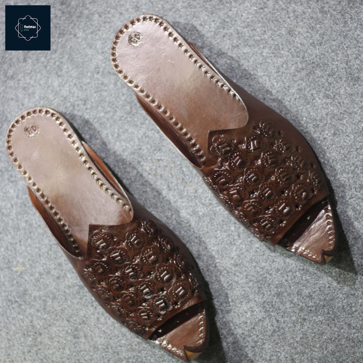 Pure leather chotti sandals nagra type men sandals - footmax (Store description)