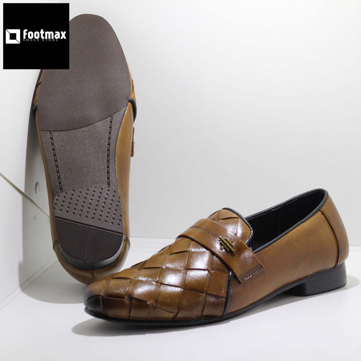 Patti design men leather casual loafer shoes for men - footmax (Store description)