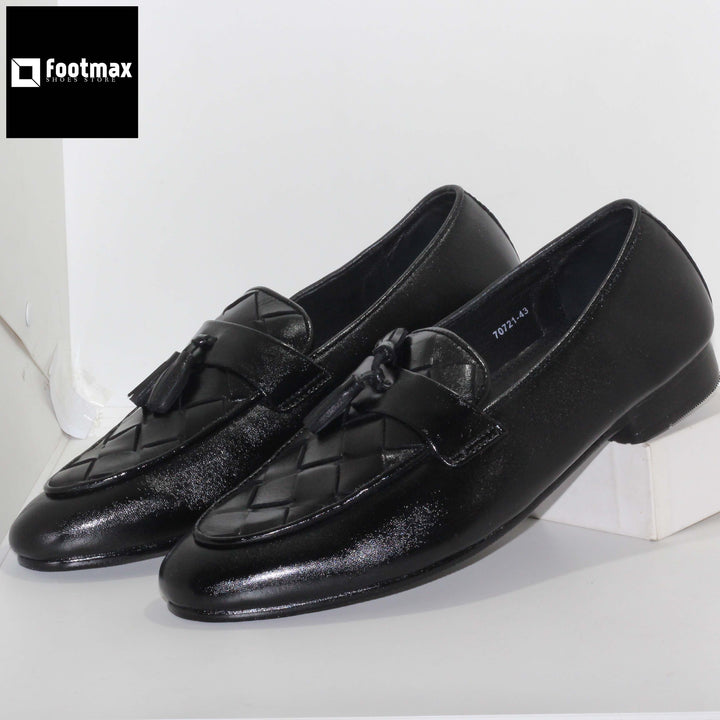 Premium leather loafer shoes for ourdoor fashion shoes - footmax