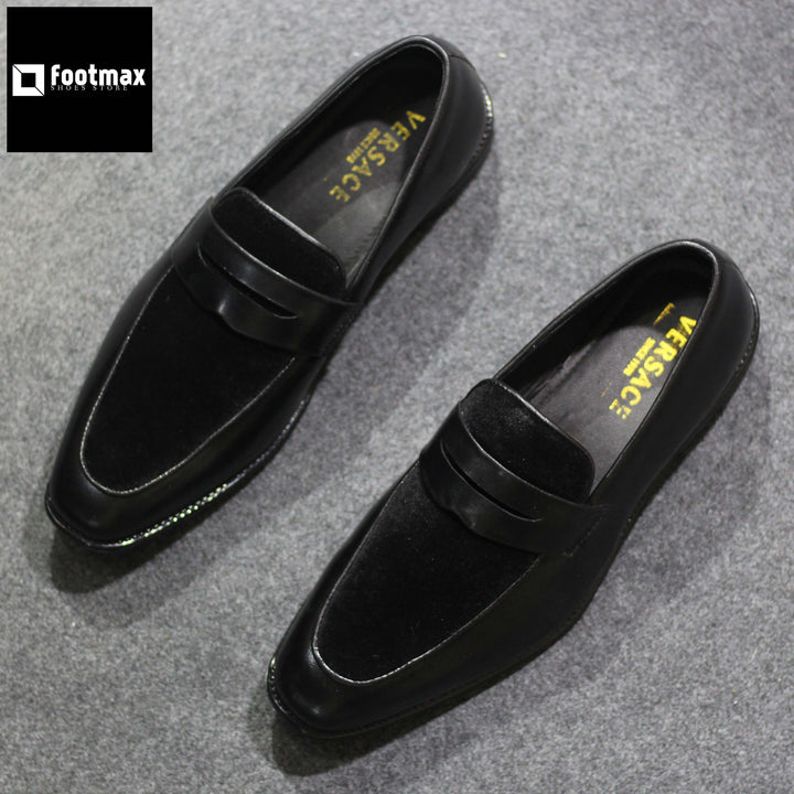 Leather men casula shoes for men - footmax