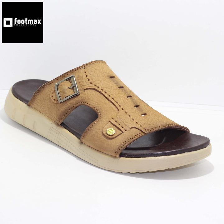 men one upper leather sandals pure soft leatherf - footmax (Store description)