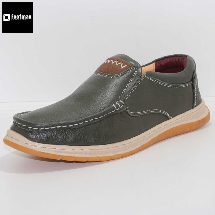 Olive Color men casual shoes outdoor comfortable shoes - footmax (Store description)