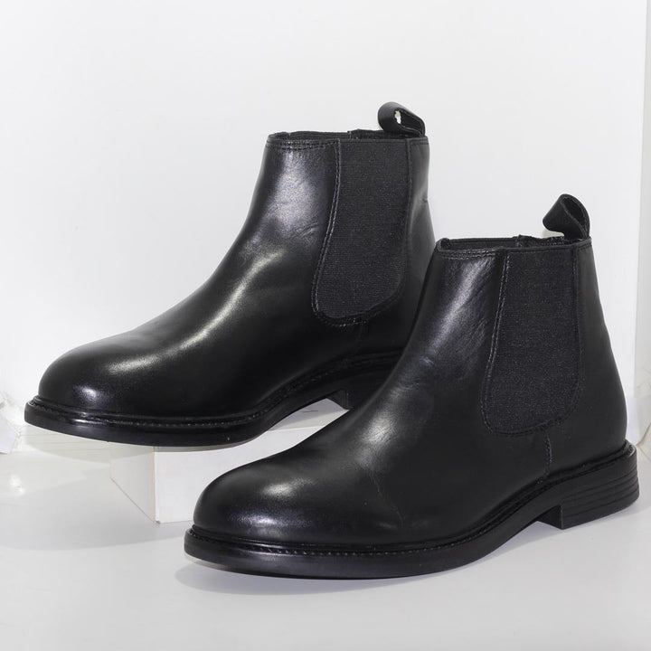 Genuine leather men casual shoes for winter boot shoes - footmax (Store description)